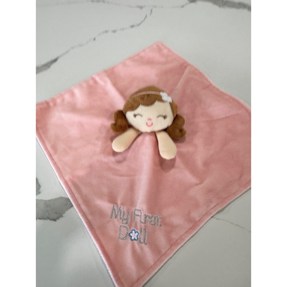 Baby‎ Starters My First Doll Pink Plush Satin Lovey Security Blanket